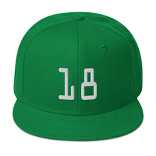 Load image into Gallery viewer, 3-D 18 logo - Otto Classic Snapback