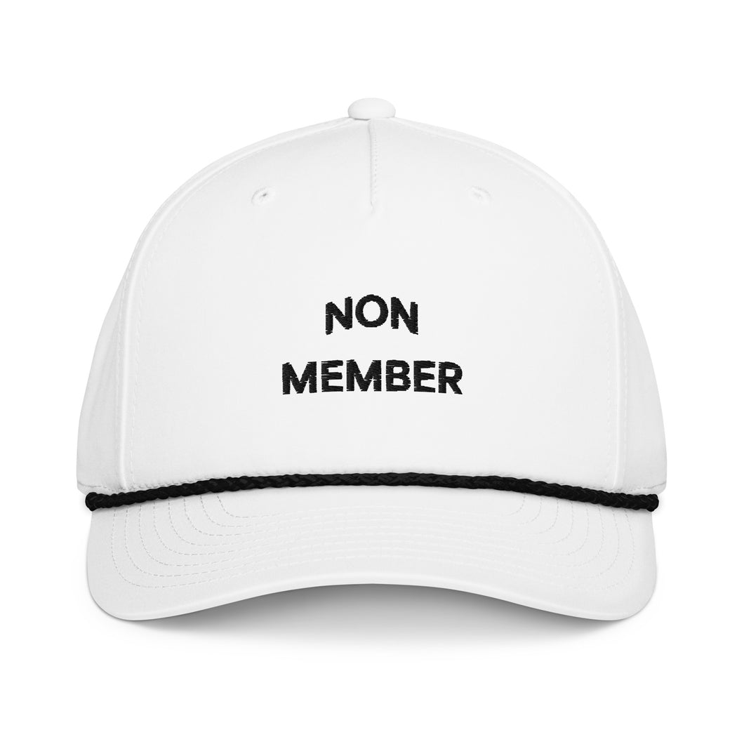 NON MEMBER rope cap