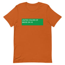 Load image into Gallery viewer, UNITED COLORS OF BIRDIE ON 18 - t shirt
