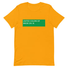 Load image into Gallery viewer, UNITED COLORS OF BIRDIE ON 18 - t shirt
