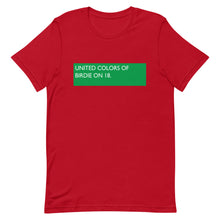 Load image into Gallery viewer, UNITED COLORS OF BIRDIE ON 18 - t shirt
