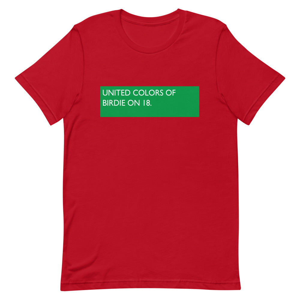 UNITED COLORS OF BIRDIE ON 18 - t shirt
